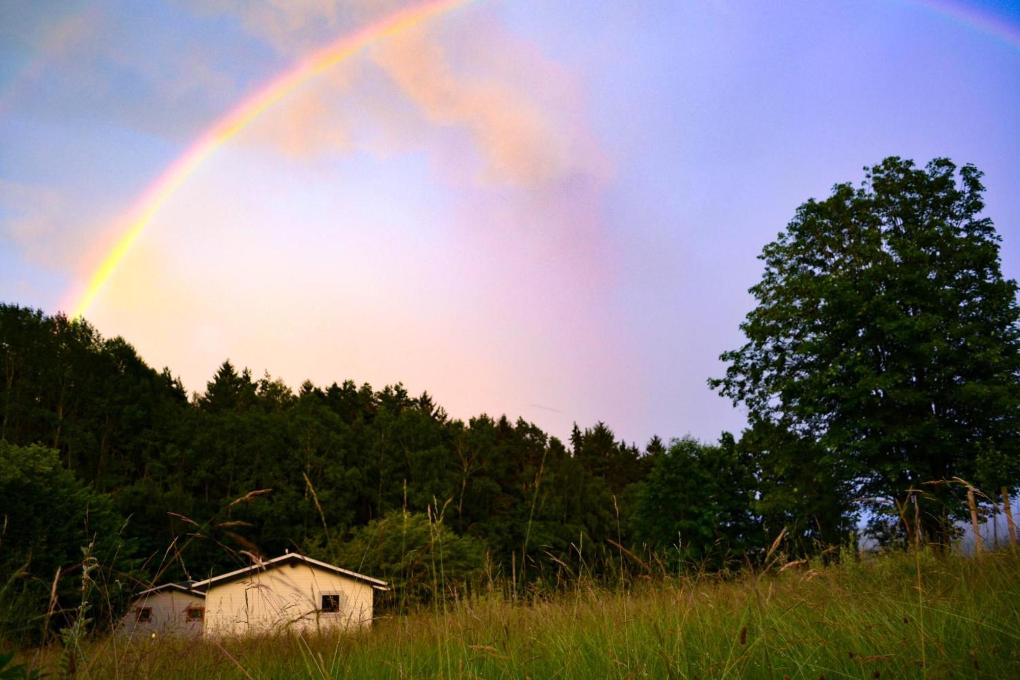 Naturchalets 7 Sentidos Bischofsmais Buitenkant foto