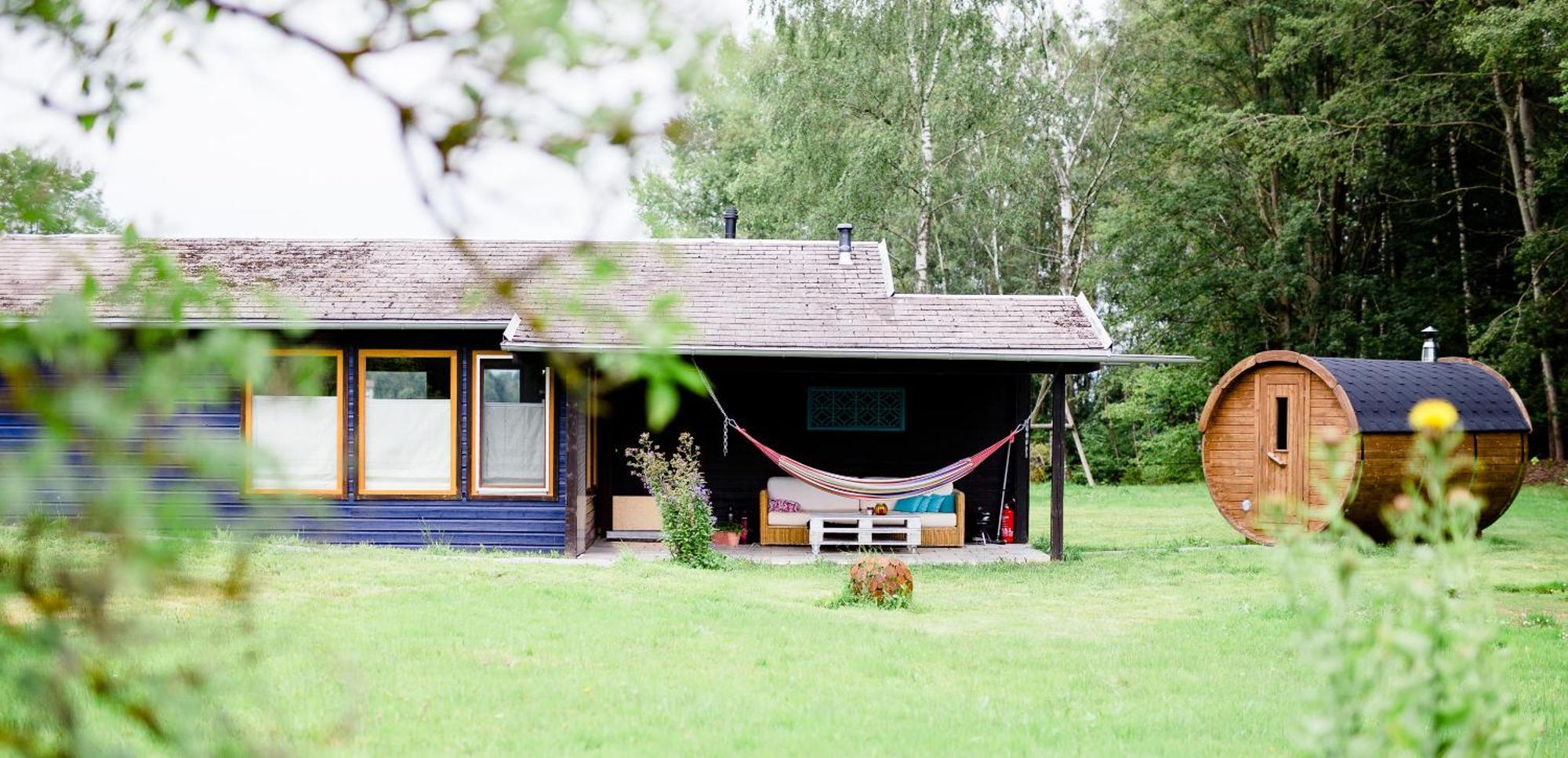 Naturchalets 7 Sentidos Bischofsmais Buitenkant foto